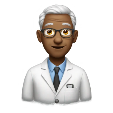 A goat physics professor sticker