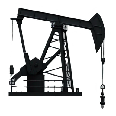 black oil well sticker