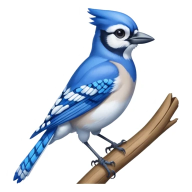 blue jay bird sticker