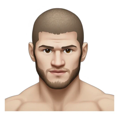 Ufc fighter khabib nurmagomedov sticker