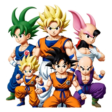 Talk Language Watch View source Dragon Ball is a Japanese media franchise created by Akira Toriyama in 1984. The franchise features an ensemble cast of characters and takes place in the same fictional universe as Toriyama's other work, Dr. Slump. While many of the characters are humans with superhuman strengths or supernatural abilities, the cast also includes anthropomorphic animals, extraterrestrial lifeforms, and deities who govern the world and the universe.  sticker