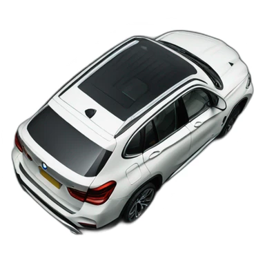 BMw X1 2033 black sticker