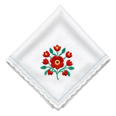 Handkerchief sticker