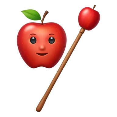 Maçã do amor  sticker