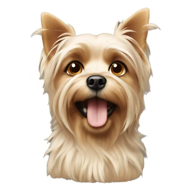 Yorkshire dog  sticker