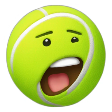 Tennisball liebe sticker