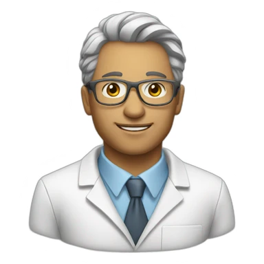 Sport chemical scientist for peace sticker