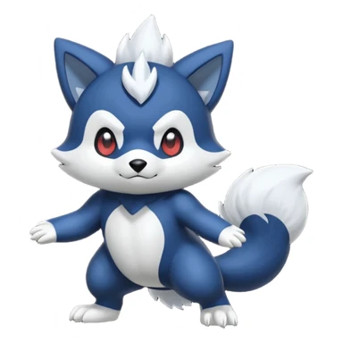 Oshawott-Zoroark-Meowstic-fusion sticker