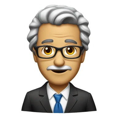 empresario enojado sticker