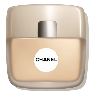 beige chanel makeup bottle sticker