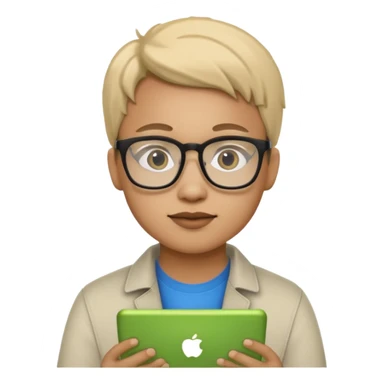 young digital programmer that works for microsoft sticker