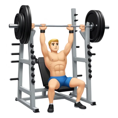 close-grip flat-benchpress sticker