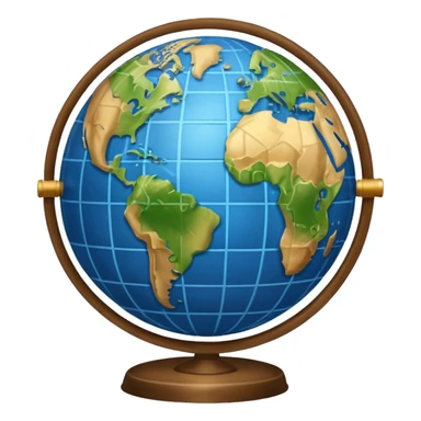 Earth Globe from Film Studios sticker
