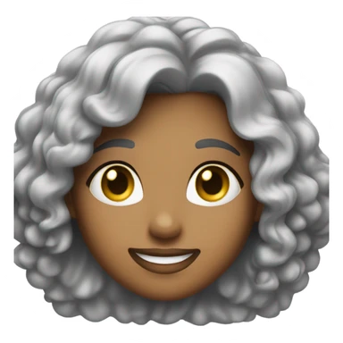 Clean Girl Emoji sticker