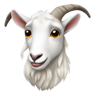 Crying goat sticker
