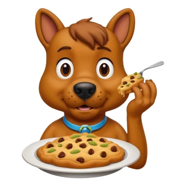 Foodie scooby-doo sticker
