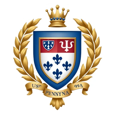 University of Pennsylvania Crest sticker