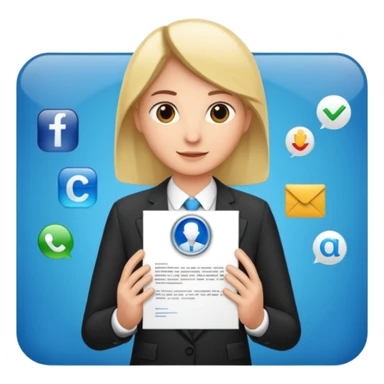 Confirmation CV Received Email + Candidate Handbook
 sticker