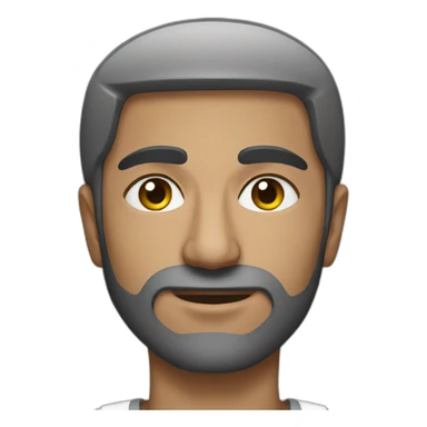 Iranian man ali black eye sticker