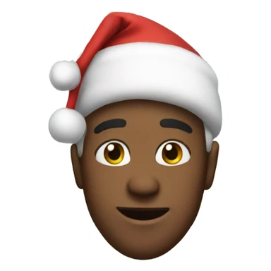 Christmas night sticker