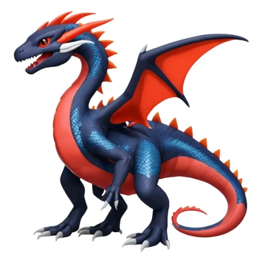 Yveltal-Lugia-Salandit-Fakémon-hybrid-creature (full body)  sticker