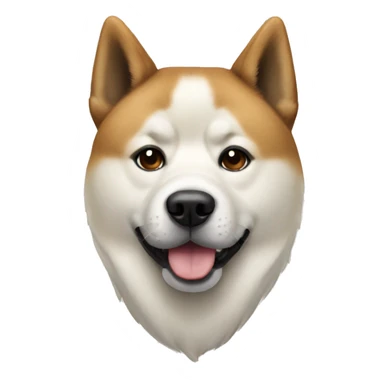 Akita dog sticker