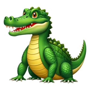 Un cocodrilo bombardero sticker