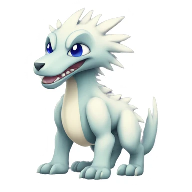 Cute Chibi Lombax-Sergal-Vernid-Fakemon full body sticker