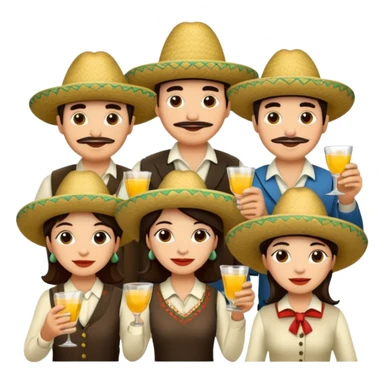 Fiesta Mexicana sticker