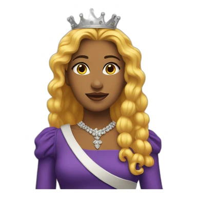 queen juli sticker