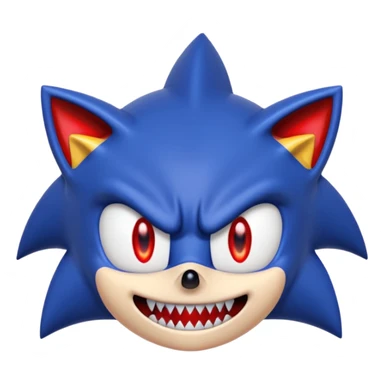Faz o Sonic exe sticker