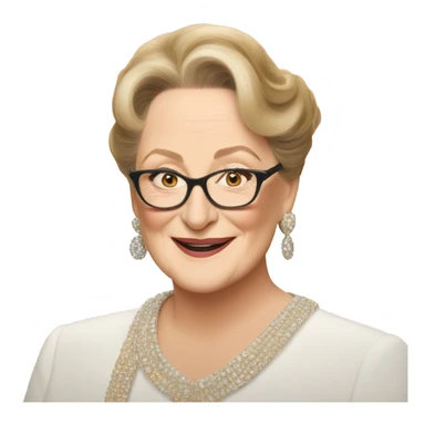 Meryl Streep The Prom sticker