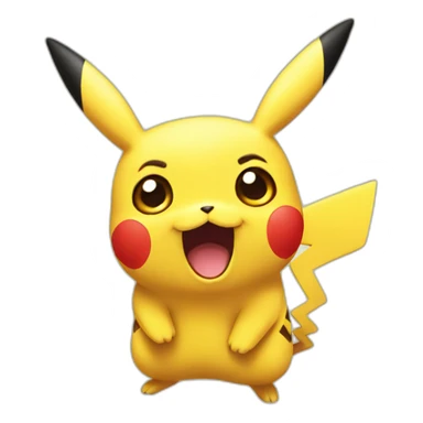 pikachu surprised sticker