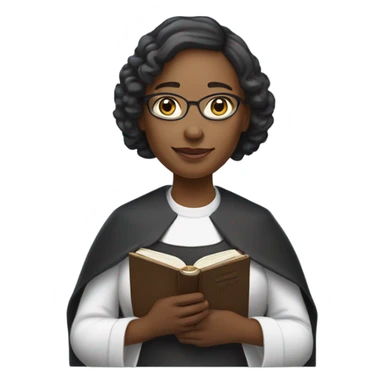 Woman chaplain  sticker