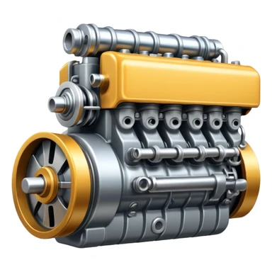 Running Engine sticker