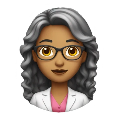 Teacher girl sticker