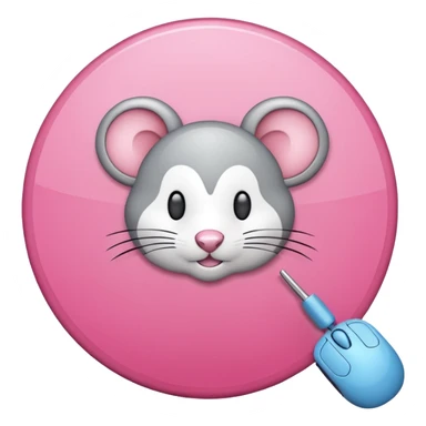 online booking icon (pink) + mouse pointer sticker