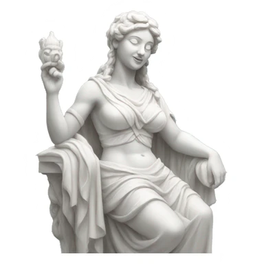 Goddess Marble Statue sticker
