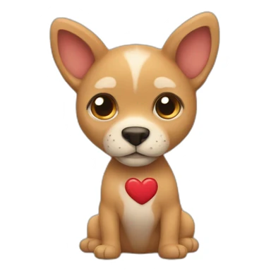 Corazón con manoz sticker