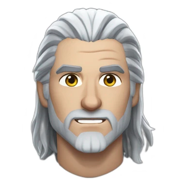 The Witcher Geralt of rivia sticker