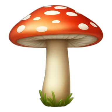 Toadstool sticker