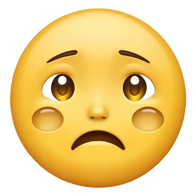 Sad crying tiered emoji sticker