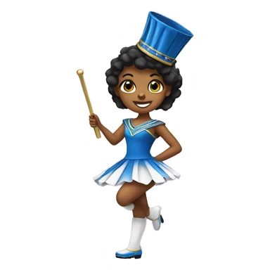Majorette sticker