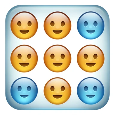 AI matte glass transluscent image generator sticker