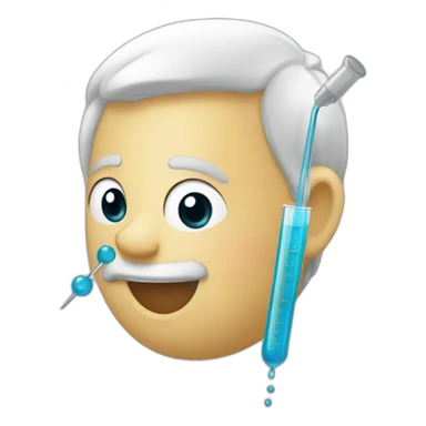 enzo with a pipette sticker