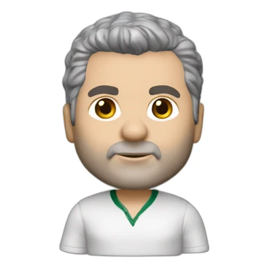 ange postecoglou funko grey hair sticker