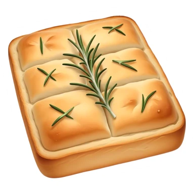 Rosemary focaccia sticker