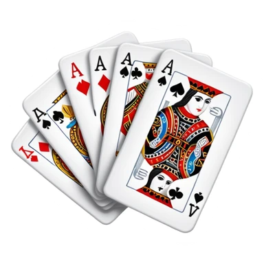 Canasta card game with red and black cards and melds sticker