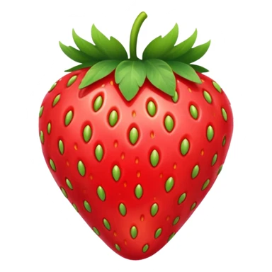 Strawberry sticker