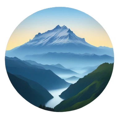 Mont Rigi in Switzerland sticker